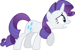 Size: 1024x689 | Tagged: safe, artist:aethon056, derpibooru import, rarity, pony, unicorn, green isn't your color, female, g4, horn, image, mare, png, raised hoof, simple background, solo, transparent background, vector