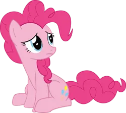 Size: 1024x916 | Tagged: safe, artist:aethon056, derpibooru import, pinkie pie, earth pony, pony, party pooped, female, g4, image, mare, png, simple background, solo, transparent background, vector