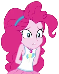 Size: 444x561 | Tagged: safe, artist:blockslikepl, derpibooru import, edit, edited screencap, screencap, pinkie pie, human, equestria girls, background removed, clothes, female, g4, geode of sugar bombs, image, magical geodes, png, simple background, solo, transparent background