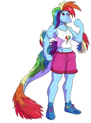 Size: 1000x1350 | Tagged: safe, artist:banco, derpibooru import, rainbow dash, dinosaur, velociraptor, crossover, dinosaurified, female, image, png, snoot game, solo, solo female, species swap