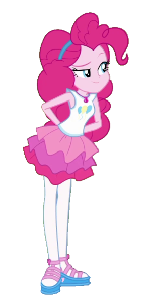 Size: 308x625 | Tagged: safe, artist:blockslikepl, derpibooru import, pinkie pie, human, equestria girls, clothes, female, g4, hand behind back, image, png, solo