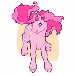 Size: 1283x1283 | Tagged: safe, artist:cocopudu, derpibooru import, pinkie pie, g2, g4, g4 to g2, generation leap, image, jpeg