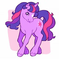 Size: 1334x1334 | Tagged: safe, artist:cocopudu, derpibooru import, twilight sparkle, g2, g4, g4 to g2, generation leap, image, jpeg