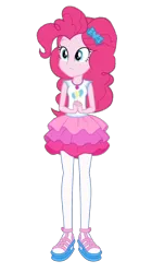 Size: 838x1492 | Tagged: safe, artist:blockslikepl, derpibooru import, pinkie pie, human, equestria girls, female, g4, image, png, simple background, solo, transparent background