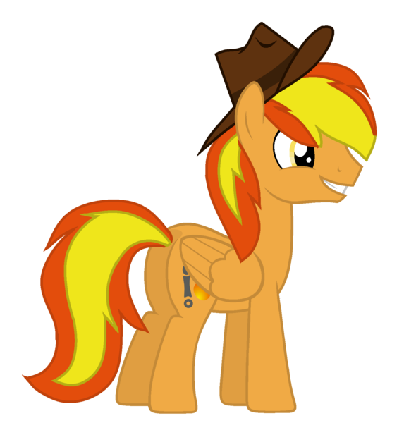 Size: 1599x1673 | Tagged: safe, artist:xxblue-shy-gamersxx, derpibooru import, oc, oc:firey ratchet, unofficial characters only, pegasus, pony, fedora, hat, image, male, png, simple background, smiling, stallion, transparent background