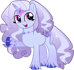 Size: 8370x7939 | Tagged: safe, artist:shootingstarsentry, derpibooru import, oc, oc:stardust prism, pony, unicorn, g5, absurd resolution, crystal horn, female, horn, image, mare, png, simple background, solo, transparent background