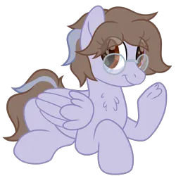 Size: 2600x2600 | Tagged: safe, artist:ponkus, derpibooru import, oc, unofficial characters only, pegasus, pony, chest fluff, female, glasses, image, mare, png, simple background, solo, transparent background