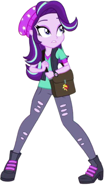 Size: 1426x2520 | Tagged: safe, derpibooru import, editor:homersimpson1983, starlight glimmer, human, equestria girls, beanie hat, clothes, g4, image, png, solo