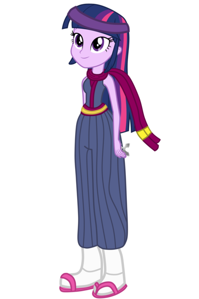 Size: 2000x3000 | Tagged: safe, artist:cloudy glow, artist:cloudyglow, artist:user15432, derpibooru import, edit, vector edit, twilight sparkle, twilight sparkle (alicorn), alicorn, human, equestria girls, clothes, headband, image, ninja, ninja costume, ninja outfit, ninja suit, ninja twilight, png, princess peach showtime, sandals, scarf, shoes, shuriken, smiling, socks, vector