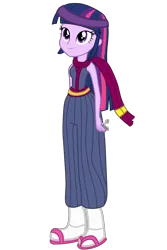 Size: 2000x3000 | Tagged: safe, artist:cloudy glow, artist:cloudyglow, artist:user15432, derpibooru import, edit, vector edit, twilight sparkle, twilight sparkle (alicorn), alicorn, human, equestria girls, clothes, headband, image, ninja, ninja costume, ninja outfit, ninja suit, ninja twilight, png, princess peach showtime, sandals, scarf, shoes, shuriken, smiling, socks, vector