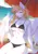 Size: 1609x2290 | Tagged: suggestive, artist:fensu-san, derpibooru import, oc, oc:kirarane, oc:star nai, unofficial characters only, alicorn, anthro, unguligrade anthro, beach, beach umbrella, belly button, bikini, black bikini, black swimsuit, blushing, breasts, clothes, fanning self, female, horn, image, kneeling, open mouth, outdoors, png, side-tie bikini, solo, string bikini, sweat, swimsuit, umbrella, wings