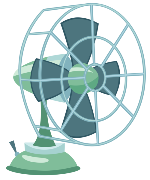 Size: 4666x5600 | Tagged: safe, artist:andoanimalia, derpibooru import, the show stoppers, electric fan, fan, g4, image, no pony, object, png, simple background, transparent background, vector, vector trace