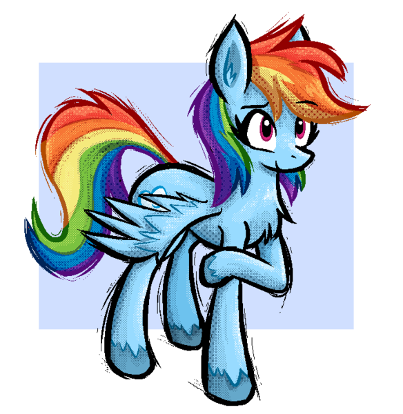 Size: 695x714 | Tagged: safe, artist:daze, derpibooru import, rainbow dash, pegasus, pony, female, g4, image, mare, png, simple background, solo, transparent background