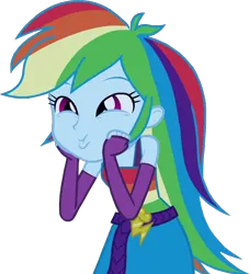 Size: 812x894 | Tagged: safe, artist:belen02, derpibooru import, rainbow dash, human, equestria girls, g4, cute, cuteness overload, daaaaaaaaaaaw, dashabetes, fall formal outfits, female, image, my little pony equestria girls, png, rainbow dash always dresses in style, so awesome, solo, squishy cheeks, vector