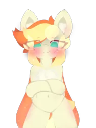 Size: 4096x5461 | Tagged: safe, artist:sodapop sprays, derpibooru import, oc, oc:sodapop sprays, unofficial characters only, pegasus, pony, semi-anthro, ankha zone, belly button, chest fluff, ear fluff, eye clipping through hair, freckles, image, looking at you, meme, png, simple background, solo, transparent background