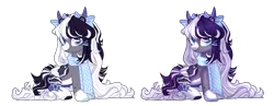 Size: 3988x1540 | Tagged: safe, artist:spectrumnightyt, derpibooru import, oc, oc:oreo cream, unofficial characters only, pegasus, pony, clothes, female, horns, image, mare, png, scarf, simple background, solo, transparent background