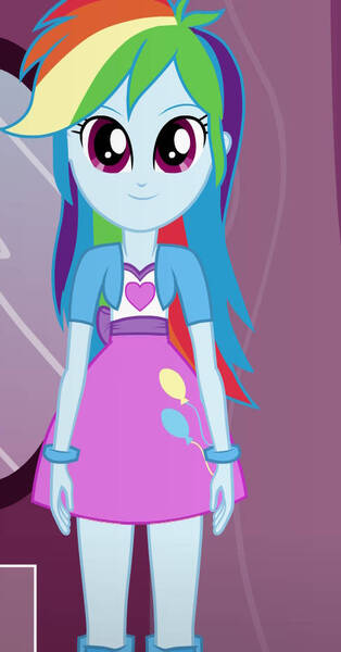 Size: 490x936 | Tagged: safe, artist:qbert2kcat, derpibooru import, rainbow dash, equestria girls, g4, boots, clothes, clothes swap, high heel boots, image, jacket, jpeg, shirt, shoes, skirt, solo, vest