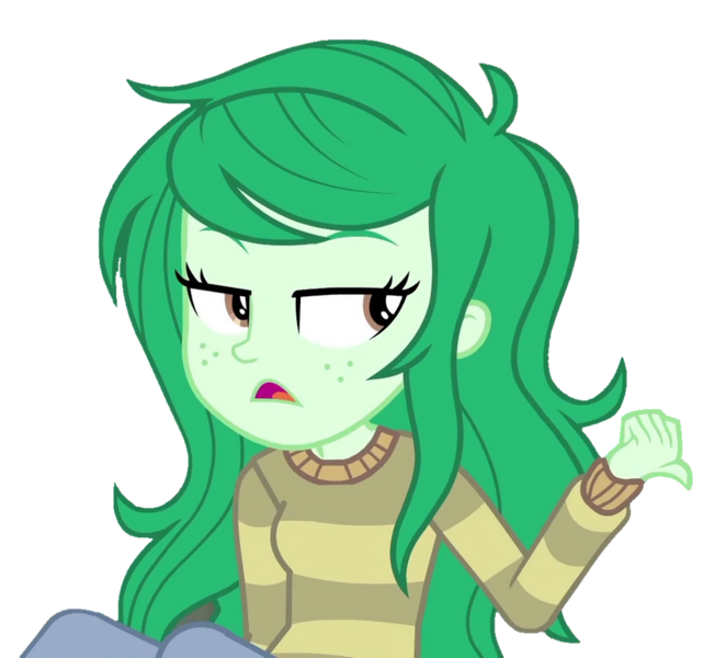 Size: 1024x944 | Tagged: safe, artist:marcoequestrian98, derpibooru import, edit, edited screencap, screencap, wallflower blush, human, equestria girls, g4, background removed, clothes, female, image, not a vector, png, simple background, solo, solo female, sweater, transparent background