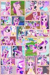 Size: 1024x1536 | Tagged: safe, artist:princessemerald7, derpibooru import, arctic lily, crystal arrow, crystal beau, princess cadance, princess celestia, princess luna, sapphire joy, shining armor, twilight sparkle, alicorn, pony, a canterlot wedding, g4, magical mystery cure, season 2, season 3, the crystal empire, collage, female, filly, filly twilight sparkle, hub logo, image, jpeg, logo, male, mare, stallion, teen princess cadance, the hub, younger