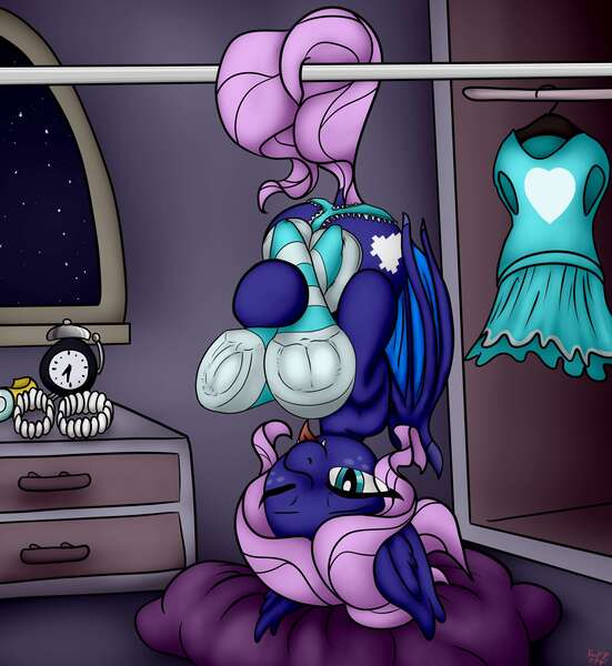 Size: 3720x4050 | Tagged: suggestive, artist:littlenaughtypony, ponerpics import, oc, oc:spiral galaxies, unofficial characters only, bat pony, pony, clothes, female, fetish, hoof fetish, hoof focus, hooves, image, jpeg, mare, panties, socks, underwear, upside down