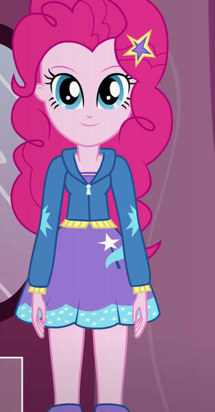 Size: 490x936 | Tagged: safe, artist:qbert2kcat, derpibooru import, pinkie pie, equestria girls, g4, boots, clothes, clothes swap, hoodie, image, jpeg, shirt, shoes, skirt, solo