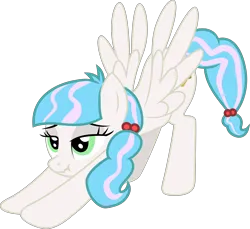 Size: 6000x5500 | Tagged: safe, artist:firlin123, derpibooru import, oc, oc:sugar stamp, pegasus, pony, female, image, iwtcird, mare, meme, png, simple background, solo, spread wings, stretching, transparent background, vector, wings