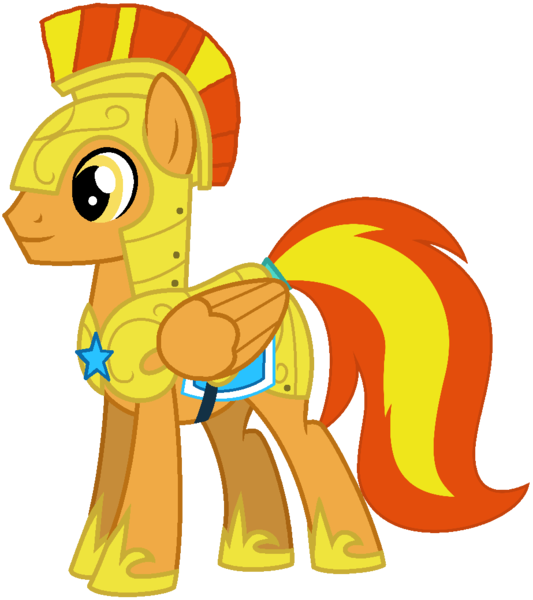 Size: 923x1040 | Tagged: safe, artist:star-armour95, derpibooru import, oc, oc:firey ratchet, pegasus, pony, g4, armor, helmet, image, male, png, royal guard, simple background, solo, stallion, transparent background