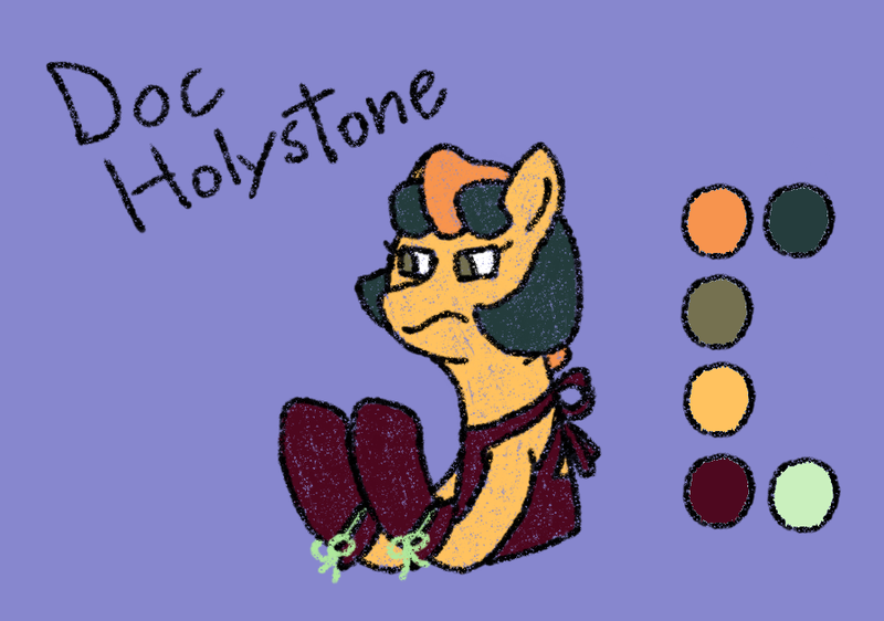 Size: 899x631 | Tagged: safe, artist:nukepony360, derpibooru import, oc, oc:doc holystone, unofficial characters only, earth pony, pony, apron, clothes, female, gloves, image, mare, png, simple background, solo