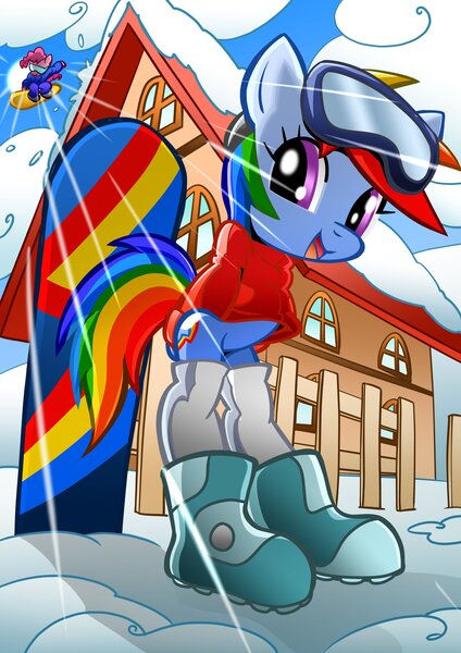 Size: 2894x4093 | Tagged: safe, artist:rainbowdashsuki, derpibooru import, pinkie pie, rainbow dash, anthro, earth pony, pegasus, image, jpeg, solo