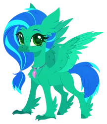 Size: 2345x2720 | Tagged: safe, artist:belka-sempai, derpibooru import, oc, oc:sky splash, unofficial characters only, classical hippogriff, hippogriff, commission, female, freckles, g4, hairband, image, jewelry, necklace, png, rule 63, simple background, smiling, solo, spread wings, transparent background, wings, ych result