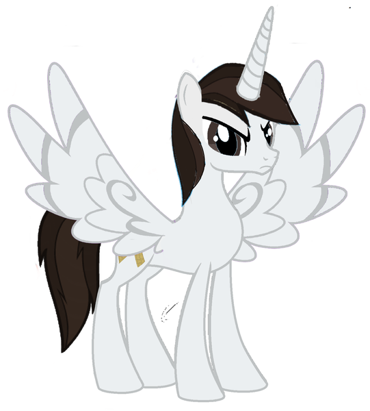 Size: 1760x1952 | Tagged: safe, artist:matthewoc, derpibooru import, oc, oc:alicorn matthew, unofficial characters only, alicorn, pony, alicorn oc, autism, autistic, derpibooru exclusive, horn, image, male, new version, png, spread wings, stallion, wings