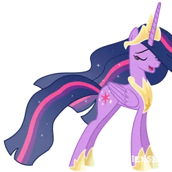 Size: 1280x1280 | Tagged: safe, artist:scienset, derpibooru import, edit, edited screencap, screencap, twilight sparkle, twilight sparkle (alicorn), alicorn, g4, the last problem, future twilight, image, png, simple background, transparent background