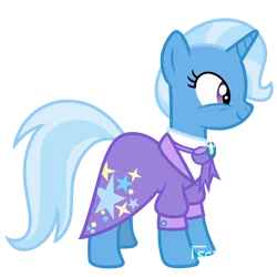 Size: 1280x1280 | Tagged: safe, artist:scienset, derpibooru import, edit, edited screencap, screencap, trixie, g4, the last problem, image, png, simple background, transparent background