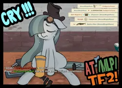 Size: 1980x1440 | Tagged: artist needed, safe, marble pie, /mlp/, /mlp/ tf2 general, 4chan, engineer, image, killfeed, png, team fortress 2, text