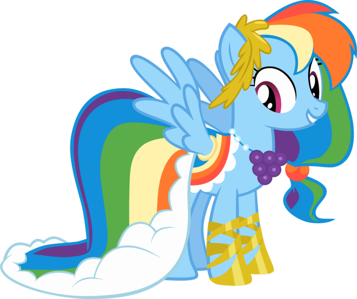 Size: 1403x1175 | Tagged: safe, artist:choedan-kal, derpibooru import, rainbow dash, pegasus, pony, g4, season 1, suited for success, clothes, cute, dashabetes, dress, female, formal wear, gala dress, gown, grand galloping gala, image, mare, png, rainbow dash always dresses in style, rainbow dash's first gala dress, vector