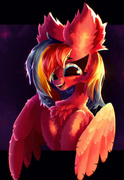 Size: 1674x2437 | Tagged: safe, artist:kainy, derpibooru import, oc, oc:gaffy, unofficial characters only, pegasus, pony, image, pegasus oc, png, solo, wings