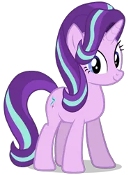 Size: 1629x2169 | Tagged: safe, artist:zslnews, derpibooru import, starlight glimmer, pony, unicorn, cute, cutie mark, horn, image, looking at you, png, simple background, solo, transparent background, vector