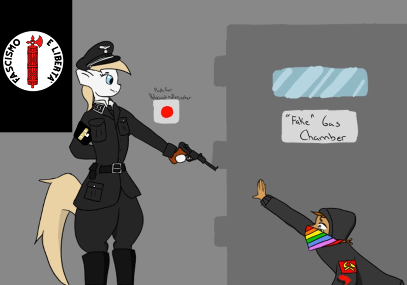 Size: 1080x757 | Tagged: safe, altbrony, anti communist, anti lgbt, fasces, fascism, fascist, fascist symbol, homophobia, image, lgbtphobia, mlpol, nazi, neo fascist, png, transphobia