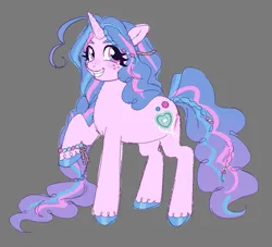 Size: 737x670 | Tagged: safe, artist:tarteaumiau, derpibooru import, izzy moonbow, pony, g5, bracelet, braces, female, grin, happy, image, jewelry, mare, png, smiling, solo