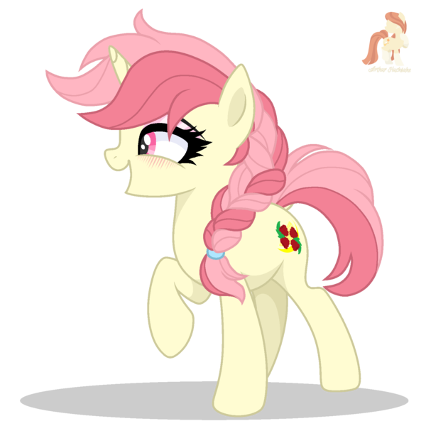 Size: 1600x1600 | Tagged: safe, artist:r4hucksake, derpibooru import, oc, oc:lemonberry, pony, unicorn, female, horn, image, mare, png, simple background, solo, transparent background