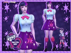 Size: 611x455 | Tagged: safe, twilight sparkle, equestria girls, image, jpeg, sims, sims 4, solo, the sims, the sims 4