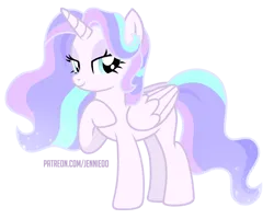 Size: 1000x799 | Tagged: safe, artist:jennieoo, derpibooru import, oc, oc:radiant light, unofficial characters only, alicorn, pony, eyeshadow, image, looking at you, makeup, png, raffle prize, raffle winner, simple background, smiling, smiling at you, solo, sparkles, transparent background, vector