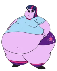 Size: 800x988 | Tagged: safe, artist:johnvi20, derpibooru import, twilight sparkle, human, equestria girls, breasts, busty twilight sparkle, fat, female, g4, image, morbidly obese, obese, overweight, png, simple background, solo, transparent background