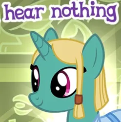 Size: 367x370 | Tagged: safe, derpibooru import, iahjmehet, lunar bay, pony, unicorn, cropped, english, female, g4, gameloft, horn, image, mare, meme, my little pony: magic princess, png, solo, somnambula resident, text, wow! glimmer