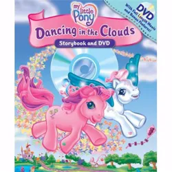 Size: 400x400 | Tagged: safe, derpibooru import, official, skywishes, star catcher, earth pony, pegasus, pony, dancing in the clouds, g3, book, book cover, cover, duo, duo female, dvd, female, image, jpeg, mare