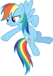 Size: 3000x4241 | Tagged: safe, artist:cloudy glow, derpibooru import, rainbow dash, pegasus, pony, female, flying, g4, image, png, simple background, solo, transparent background, vector