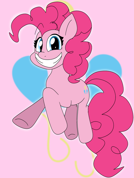 Size: 3000x4000 | Tagged: safe, artist:trinitykitsunefury14, derpibooru import, pinkie pie, earth pony, g4, cutie mark, cutie mark background, female, image, jumping, png, smiling, solo