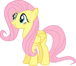 Size: 1024x896 | Tagged: safe, artist:dropple-rd, derpibooru import, fluttershy, pegasus, pony, g4, female, image, mare, png, simple background, solo, transparent background, vector