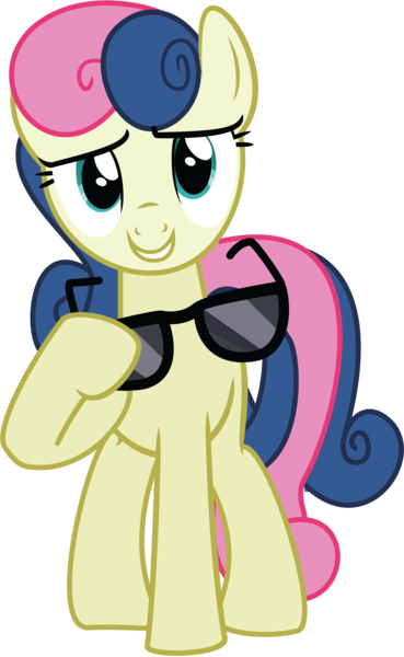 Size: 3078x5000 | Tagged: safe, artist:dropple-rd, derpibooru import, bon bon, sweetie drops, earth pony, pony, g4, female, image, png, secret agent sweetie drops, simple background, solo, sunglasses, transparent background, vector