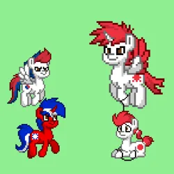 Size: 584x584 | Tagged: safe, derpibooru import, alicorn, earth pony, pegasus, pony, pony town, china, image, japan, korea, png, world war ii